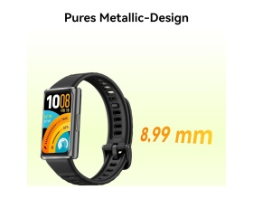 HUAWEI Band 11 Pro Αδιάβροχο με Παλμογράφο Black
