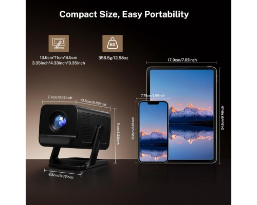 LYNCAST PROJECTOR VisualCube 300 Black LYNCAST PROJECTOR VisualCube 300 Black