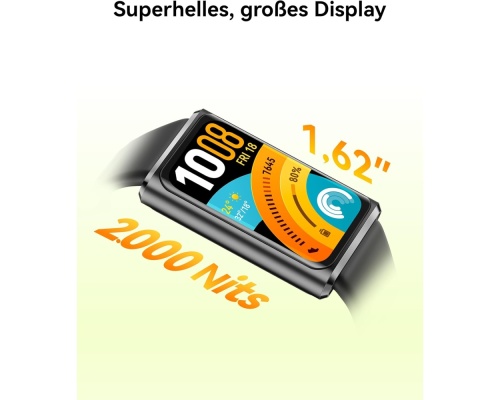 HUAWEI Band 11 Pro Αδιάβροχο με Παλμογράφο Black