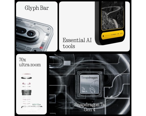 Nothing Phone (4a) 5G Dual SIM (8/256GB) Μαύρο