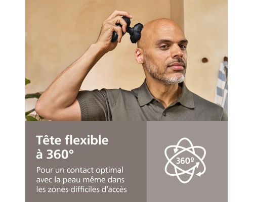 Philips Series 5000 HS5980/15 Περιστρεφόμενη Ξυριστική Μηχανή Προσώπου Επαναφορτιζόμενη