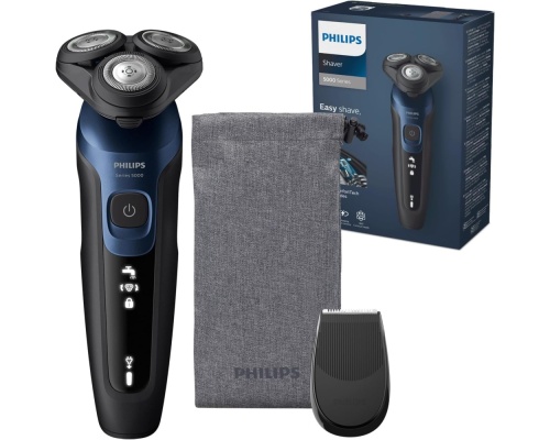 Philips Series 5000 S5466/18 Περιστρεφόμενη Ξυριστική Μηχανή Προσώπου Επαναφορτιζόμενη Philips Series 5000 S5466/18 Περιστρεφόμενη Ξυριστική Μηχανή Προσώπου Επαναφορτιζόμενη