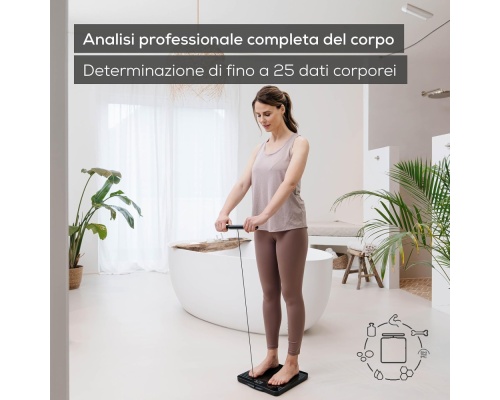 BEURER BF990 Smart Ζυγαριά με Bluetooth σε Μαύρο χρώμα