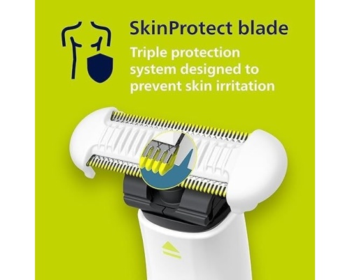 Philips Trimmer Μηχανή Επαναφορτιζόμενη QP1924/30