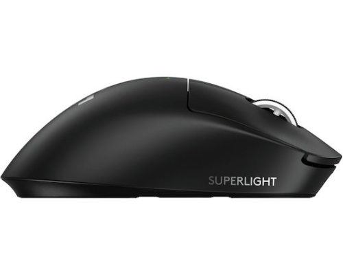 Logitech Pro X Superlight 2 DEX Ασύρματο Gaming Ποντίκι Μαύρο