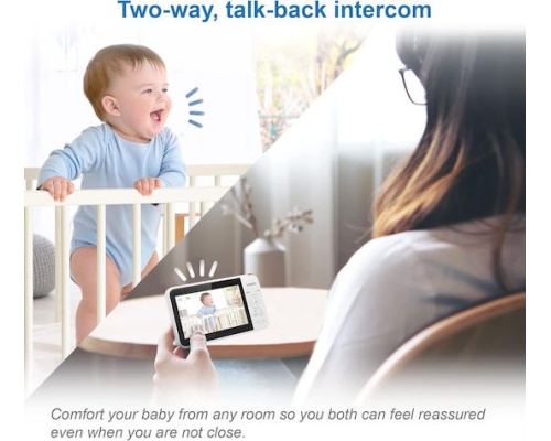 Vtech VM924 Ενδοεπικοινωνία Μωρού με Κάμερα HD& Οθόνη 5.0"