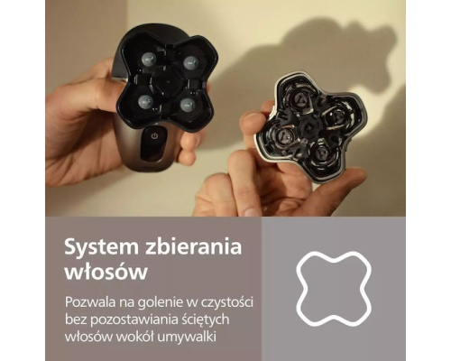 Philips Series 5000 HS5980/15 Περιστρεφόμενη Ξυριστική Μηχανή Προσώπου Επαναφορτιζόμενη