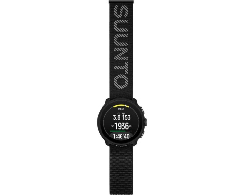 Suunto Run Stainless Steel 46mm Smartwatch με Παλμογράφο (All Black)