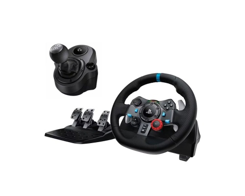 Logitech G29 SE Driving Force + Shifter Τιμονιέρα με Μοχλό Ταχυτήτων και Πετάλια για PC / PS3 / PS4 / PS5 με 900° Περιστροφής Logitech G29 SE Driving Force + Shifter Τιμονιέρα με Μοχλό Ταχυτήτων και Πετάλια για PC / PS3 / PS4 / PS5 με 900° Περιστροφής