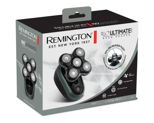 Remington Ultimate RX7 XR1600 Περιστρεφόμενη Ξυριστική Μηχανή Προσώπου Επαναφορτιζόμενη Remington Ultimate RX7 XR1600 Περιστρεφόμενη Ξυριστική Μηχανή Προσώπου Επαναφορτιζόμενη