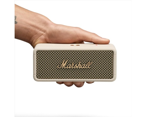 Marshall Emberton III Αδιάβροχο Ηχείο Bluetooth 20W με Διάρκεια Μπαταρίας έως 32 ώρες Μπεζ