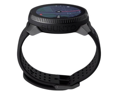 Suunto Race Stainless Steel 49mm Αδιάβροχο Smartwatch με Παλμογράφο (All Black)