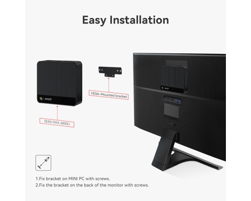 Beelink SER5 Max Mini PC (Ryzen 7 7735HS/24GB DDR5/500GB SSD/W11 Pro) Beelink SER5 Max Mini PC (Ryzen 7 7735HS/24GB DDR5/500GB SSD/W11 Pro)