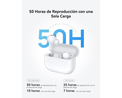 Huawei FreeBuds SE 4 Bluetooth Handsfree Ακουστικά με Αντοχή στον Ιδρώτα και Θήκη Φόρτισης Λευκά