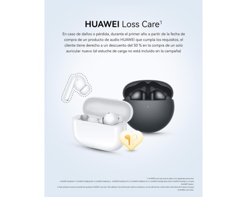 Huawei FreeBuds SE 4 Bluetooth Handsfree Ακουστικά με Αντοχή στον Ιδρώτα και Θήκη Φόρτισης Λευκά
