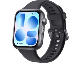 Huawei Watch Fit 5 Aluminium 42mm Αδιάβροχο με Παλμογράφο (Μαύρο)