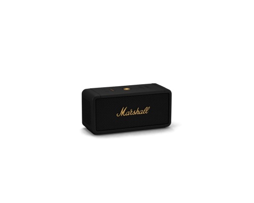 Marshall Middleton Αδιάβροχο Ηχείο Bluetooth 60W με Διάρκεια Μπαταρίας έως 20 ώρες Black and Brass