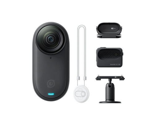 Insta360 GO 3S Standard Edition 128GB Action Camera 4K Ultra HD Λήψης 360° Υποβρύχια με Οθόνη 2" και Wi-Fi Midnight Black Insta360 GO 3S Standard Edition 128GB Action Camera 4K Ultra HD Λήψης 360° Υποβρύχια με Οθόνη 2" και Wi-Fi Midnight Black