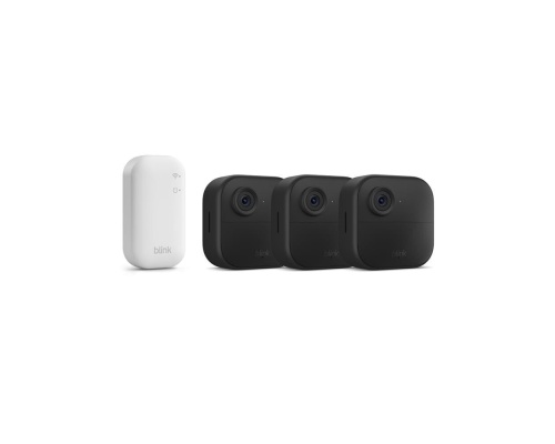 Blink Outdoor 4 - Ασύρματη Έξυπνη Κάμερα Ασφαλείας HD με 2 Χρόνια Αυτονομία (Σετ 3 Τεμαχίων) & Sync Module Core Blink Outdoor 4 - Ασύρματη Έξυπνη Κάμερα Ασφαλείας HD με 2 Χρόνια Αυτονομία (Σετ 3 Τεμαχίων) & Sync Module Core