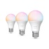 Philips Smart Λάμπες LED 8W για Ντουί E27 και Σχήμα A60 Θερμό Λευκό 806lm 3τμχ Philips Smart Λάμπες LED 8W για Ντουί E27 και Σχήμα A60 Θερμό Λευκό 806lm 3τμχ