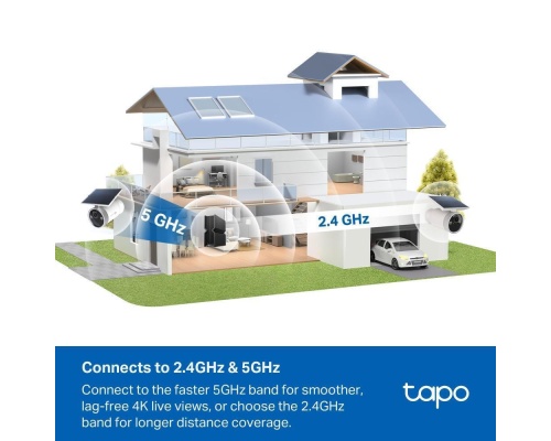 TP-LINK Tapo C465 IP Κάμερα Παρακολούθησης Wi-Fi 4K Αδιάβροχη Μπαταρίας με Αμφίδρομη Επικοινωνία TP-LINK Tapo C465 IP Κάμερα Παρακολούθησης Wi-Fi 4K Αδιάβροχη Μπαταρίας με Αμφίδρομη Επικοινωνία