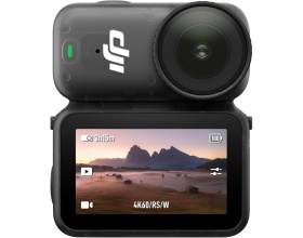 DJI Osmo Nano 128GB Action Camera 4K Ultra HD Υποβρύχια Standard Combo με Οθόνη Αφής 1.96" και Wi-Fi Μαύρη