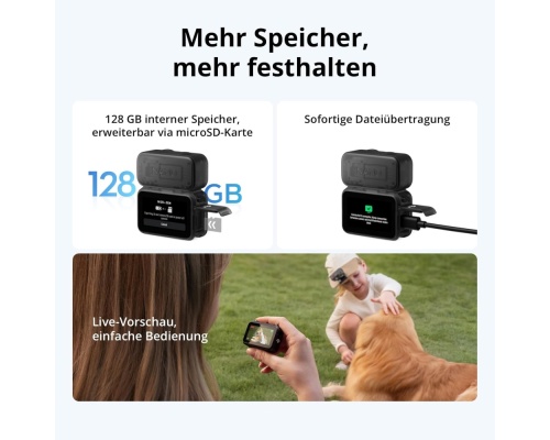 DJI Osmo Nano 128GB Action Camera 4K Ultra HD Υποβρύχια Standard Combo με Οθόνη Αφής 1.96" και Wi-Fi Μαύρη DJI Osmo Nano 128GB Action Camera 4K Ultra HD Υποβρύχια Standard Combo με Οθόνη Αφής 1.96" και Wi-Fi Μαύρη