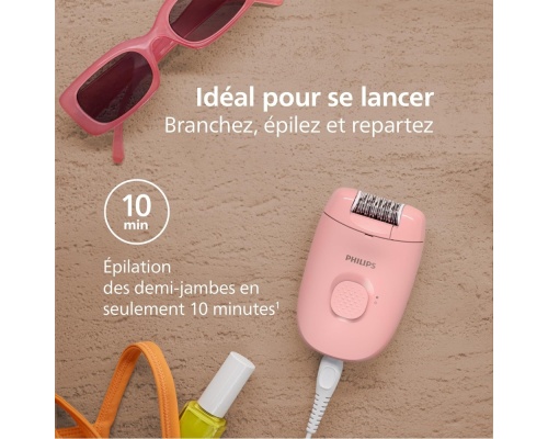 Philips Αποτριχωτική Μηχανή Epilator για το Σώμα BRE229/00 Philips Αποτριχωτική Μηχανή Epilator για το Σώμα BRE229/00
