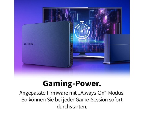 Toshiba Canvio Gaming USB 3.2 Εξωτερικός HDD 1TB 2.5" Μαύρο Toshiba Canvio Gaming USB 3.2 Εξωτερικός HDD 1TB 2.5" Μαύρο