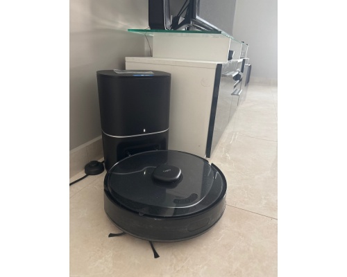 TP-LINK Tapo Rv30 Max Plus Σκούπα Ρομπότ για Σκούπισμα & Σφουγγάρισμα με Χαρτογράφηση και Wi-Fi Μαύρη
