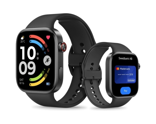 Xiaomi Redmi Watch 6 NFC Aluminium 46mm με Παλμογράφο (Obsidian Black) Xiaomi Redmi Watch 6 NFC Aluminium 46mm με Παλμογράφο (Obsidian Black)