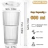 Lxoraziy Σετ Ποτήρια Long Drink από Γυαλί 600ml 4μχ
