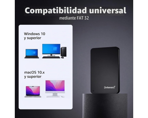 Intenso Memory Case USB 3.0 Εξωτερικός HDD 8TB 2.5" Μαύρο