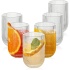 Ausune  Σετ Ποτήρια Νερού από Γυαλί Clear Crystal 410ml 6μχ