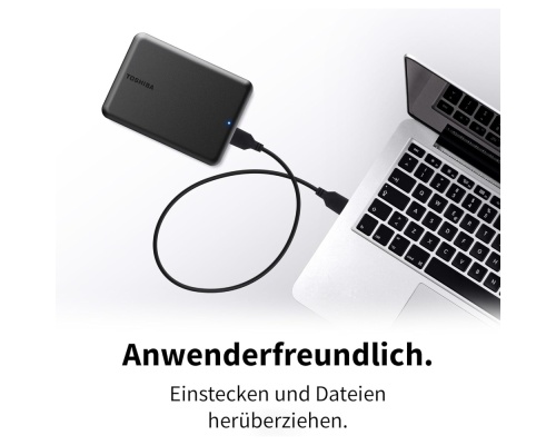 Toshiba Canvio Partner USB 2.0 / USB 3.0 Εξωτερικός HDD 2TB 2.5" Μαύρο Toshiba Canvio Partner USB 2.0 / USB 3.0 Εξωτερικός HDD 2TB 2.5" Μαύρο