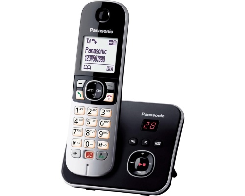 Panasonic KX-TG6861JTB Ασύρματο Τηλέφωνο Μαύρο Panasonic KX-TG6861JTB Ασύρματο Τηλέφωνο Μαύρο