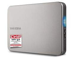 Toshiba Canvio Flex USB 3.2 Εξωτερικός HDD 1TB 2.5" Ασημί