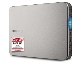 Toshiba Canvio Flex USB 3.2 Εξωτερικός HDD 1TB 2.5" Ασημί