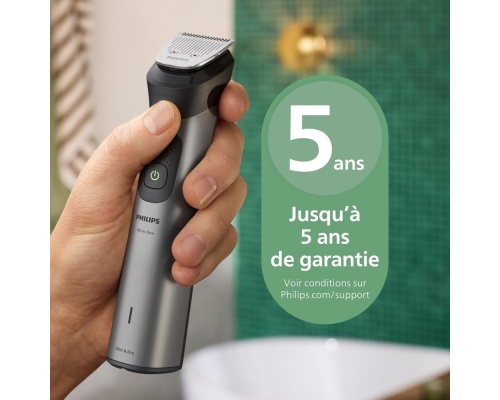 Philips Trimmer Σετ Κουρευτικής Μηχανής Γκρι MG7961/15