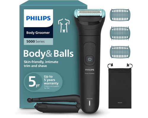 Philips Series 5000 BG5480/15 Foil Ξυριστική Μηχανή Σώματος Επαναφορτιζόμενη Philips Series 5000 BG5480/15 Foil Ξυριστική Μηχανή Σώματος Επαναφορτιζόμενη