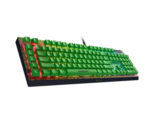 Razer BlackWidow V4 X Gaming Μηχανικό Πληκτρολόγιο με RGB φωτισμό (Αγγλικό US) Minecraft Edition Razer BlackWidow V4 X Gaming Μηχανικό Πληκτρολόγιο με RGB φωτισμό (Αγγλικό US) Minecraft Edition