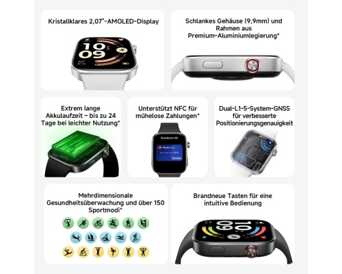 Xiaomi Redmi Watch 6 NFC Aluminium 46mm με Παλμογράφο (Obsidian Black) Xiaomi Redmi Watch 6 NFC Aluminium 46mm με Παλμογράφο (Obsidian Black)