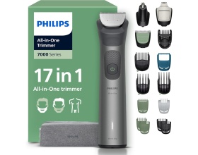 Philips Trimmer Σετ Κουρευτικής Μηχανής Γκρι MG7961/15