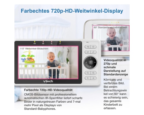 Vtech Ασύρματη Ενδοεπικοινωνία Μωρού VM901