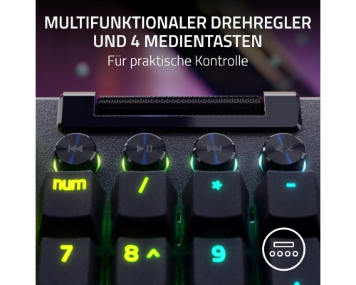 Razer BlackWidow V4 X Gaming Μηχανικό Πληκτρολόγιο με RGB φωτισμό (Αγγλικό US) Minecraft Edition Razer BlackWidow V4 X Gaming Μηχανικό Πληκτρολόγιο με RGB φωτισμό (Αγγλικό US) Minecraft Edition