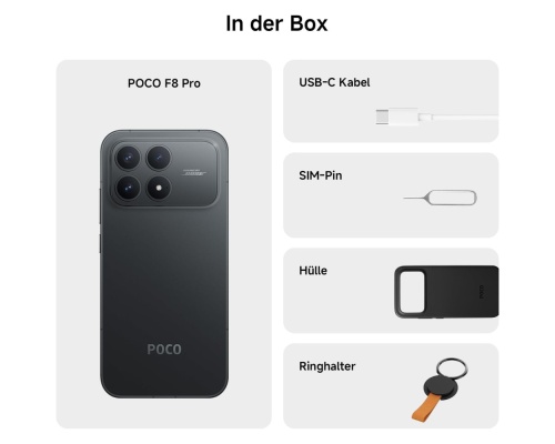 Xiaomi Poco F8 Pro 5G Dual SIM (12/256GB) Μαύρο Xiaomi Poco F8 Pro 5G Dual SIM (12/256GB) Μαύρο