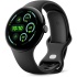 Google Pixel Watch 3 Aluminium 45mm Αδιάβροχο με Παλμογράφο (Matte Black Aluminum Case / Obsidian Active Band)