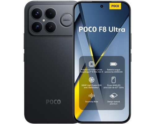 Xiaomi Poco F8 Ultra 5G Dual SIM (12/256GB) Μαύρο