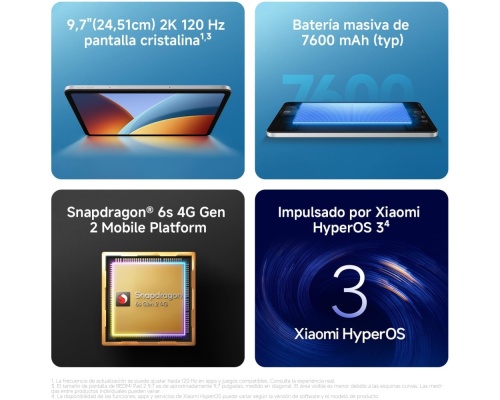 Xiaomi Redmi Pad 2 9.7" Tablet (4GB/64GB) Γκρι Xiaomi Redmi Pad 2 9.7" Tablet (4GB/64GB) Γκρι