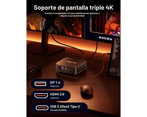 Acemagic K1 Mini PC (Ryzen 5 7530U/16GB DDR4/512GB SSD/W11 Pro) Acemagic K1 Mini PC (Ryzen 5 7530U/16GB DDR4/512GB SSD/W11 Pro)